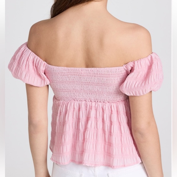 ASTR the Label pink puff top medium - Picture 14 of 16